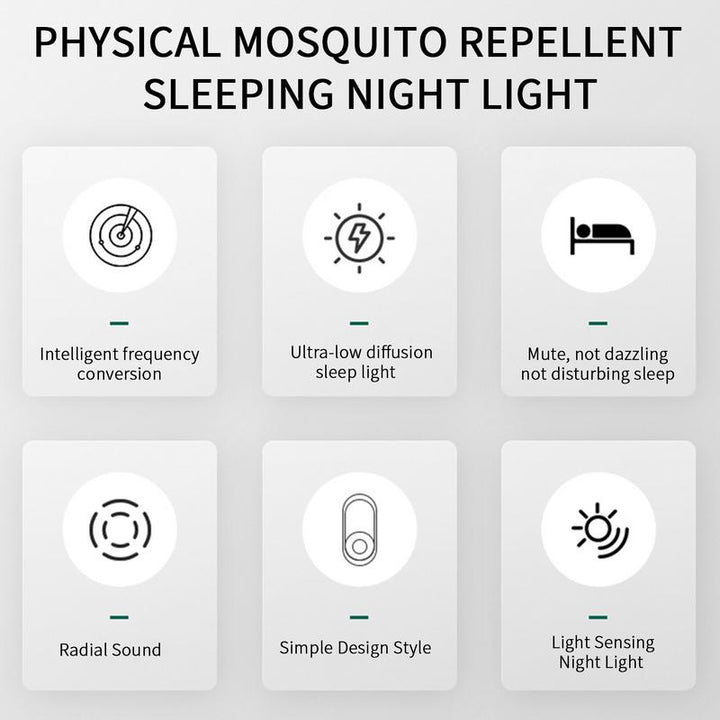 Led Night Light Bugs Killers Portable Noiseless